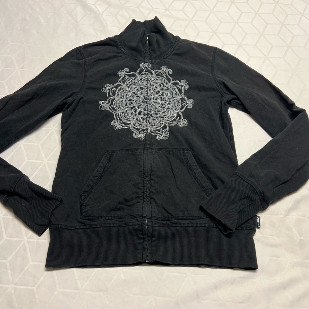 Prana mandala embroidered sweater